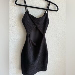 Black Backless Dress Elizabeth Matal Size XS (2)
